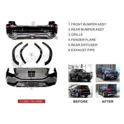 Купити Комплект обвісів Maybach (для GLS) для Mercedes GL/GLS сlass X166