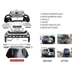 Купити Комплект обвісу (Maybach Type-GLS, з капотом) для Mercedes Vito / V-class W447 2014- рр