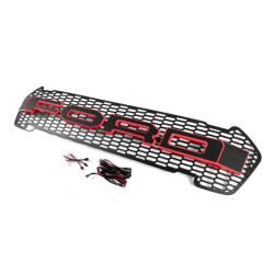 Купить Передняя решетка (2015-2018, красный, LED) для Ford Ranger