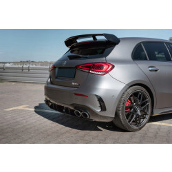 Купить Задний диффузор с насадками (Дизайн A45 HB) для Mercedes A-сlass W177 2018- гг