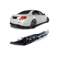 Купить Задний диффузор с насадками (Дизайн E53) для Mercedes E-сlass W213 2016-2023 гг