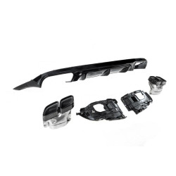 Купить Задний диффузор с насадками (Дизайн AMG63) для Mercedes E-class coupe C238