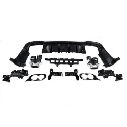 Купить Задний диффузор с насадками (Дизайн AMG43) для Mercedes GLC X253