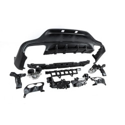 Купить Задний диффузор с насадками (Дизайн AMG43) для Mercedes GLC coupe C253