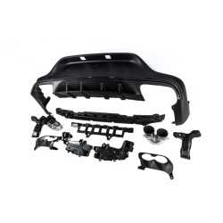 Купить Задний диффузор с насадками (Дизайн AMG43) для Mercedes GLC coupe C253