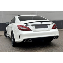Купити Задній дифузор з насадками (2015-2018, Дизайн CLS63) для Mercedes CLS C218 рр