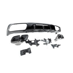 Купити Задній дифузор з насадками (2015-2018, для CLS GT63) для Mercedes CLS C218 рр