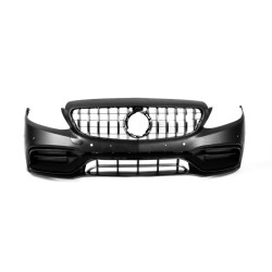 Купити Передній бампер в зборі (AMG C63-designs 2018-2021) для Mercedes C-сlass W205 рр