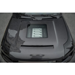 Купити Карбоновий капот (з скляним отвором) для Land Rover Defender 2019- рр