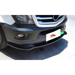 Купить Передняя Lip накладка DPT (черный глянец) для Mercedes Sprinter W906 2006-2018 гг