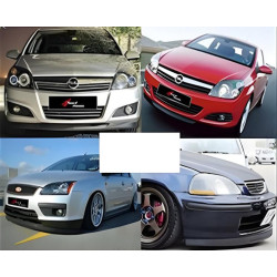 Купити Передня Lip накладка DPT V-3 (ABS, чорний глянець)