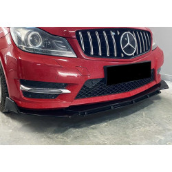 Купити Передня Lip накладка DPT V-5 (ABS, чорний глянець)