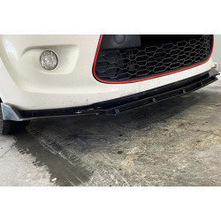 Купити Передня Lip накладка DPT V-5 (ABS, чорний глянець)