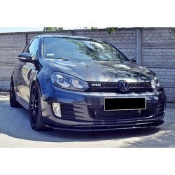Купити Передня Lip накладка DPT V-2 (для GTI, чорний глянець) для Volkswagen Golf 6