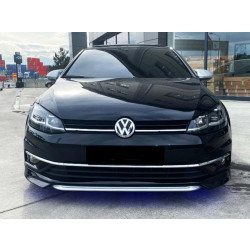 Купити Передня Lip накладка DPT V-1 (для заводського бампера, 2017-2019, Під фарбування) для Volkswagen Golf 7/E-Golf