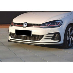 Купити Передня Lip накладка DPT V-2 (для GTI, 2017-2019, чорний глянець) для Volkswagen Golf 7/E-Golf