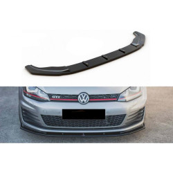 Купити Передня Lip накладка DPT V-1 (для GTI, 2012-2017, чорний глянець) для Volkswagen Golf 7/E-Golf