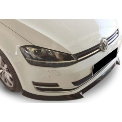 Купити Передня Lip накладка DPT V-4 (для заводського бампера, 2012-2017, чорний глянець) для Volkswagen Golf 7/E-Golf