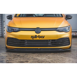 Купити Передня Lip накладка DPT V-2 (чорний глянець) для Volkswagen Golf 8