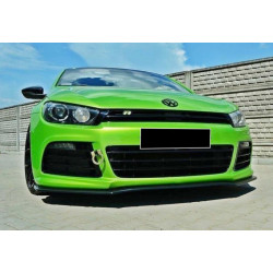 Купити Передня Lip накладка DPT (2008-2013, чорний глянець) для Volkswagen Scirocco