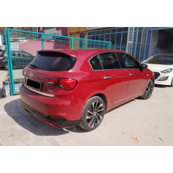 Купити Задній дифузор DPT (HB, чорний глянець) для Fiat Tipo 2016- рр