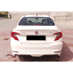 Купить Задний диффузор DPT (SD, черный глянец) для Fiat Tipo 2016- гг