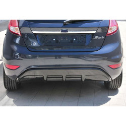 Купить Задний диффузор DPT V-2 (HB, черный глянец) для Ford Fiesta 2008-2017 гг