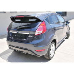 Купить Задний диффузор DPT V-2 (HB, черный глянец) для Ford Fiesta 2008-2017 гг
