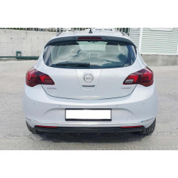 Купить Задний диффузор DPT (HB, черный глянец) для Opel Astra J 2009-2015 гг