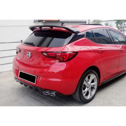 Купити Задній дифузор DPT V-1 (HB, чорний глянець) для Opel Astra K 2016-2021 рр