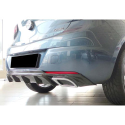 Купити Задній дифузор DPT V-2 (HB, чорний глянець) для Opel Astra K 2016-2021 рр