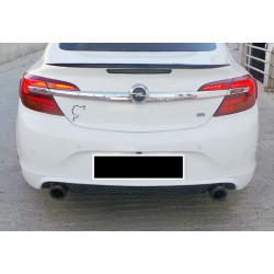 Купити Задній дифузор DPT (SD, 2013-2017, чорний глянець) для Opel Insignia рр