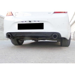 Купити Задній дифузор DPT (SD, 2013-2017, чорний глянець) для Opel Insignia рр