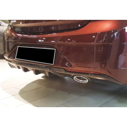 Купити Задній дифузор DPT (SD, чорний глянець) для Opel Insignia 2017-2022 рр