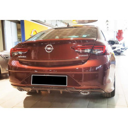 Купити Задній дифузор DPT (SD, чорний глянець) для Opel Insignia 2017-2022 рр