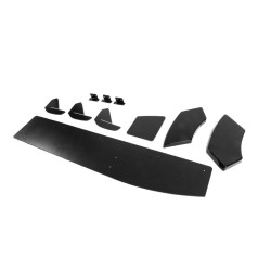 Купити Задній дифузор DPT V-1 (чорний матовий) для Renault Clio IV 2012-2019 рр