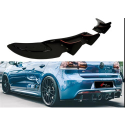 Купити Задній дифузор DPT V-2 (чорний матовий) для Volkswagen Golf 6