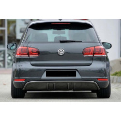 Купити Задній дифузор DPT V-3 (чорний глянець) для Volkswagen Golf 6