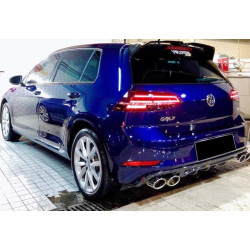 Купити Задній дифузор DPT V-1 (2017-2019, чорний глянець) для Volkswagen Golf 7/E-Golf