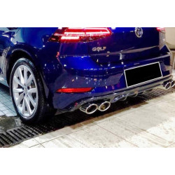 Купити Задній дифузор DPT V-1 (2017-2019, чорний глянець) для Volkswagen Golf 7/E-Golf