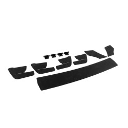 Купити Задній дифузор DPT V-2 (для GTI, 2017-2019, чорний матовий) для Volkswagen Golf 7/E-Golf