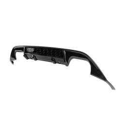 Купити Задній дифузор DPT V-1 (для GTI, 2012-2017, чорний глянець) для Volkswagen Golf 7/E-Golf