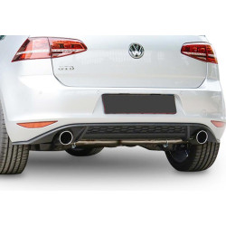 Купити Задній дифузор DPT V-2 (для GTI, 2012-2017, чорний глянець) для Volkswagen Golf 7/E-Golf