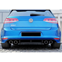 Купити Задній дифузор DPT V-4 (для R / R-Line, 2012-2019, чорний матовий) для Volkswagen Golf 7/E-Golf