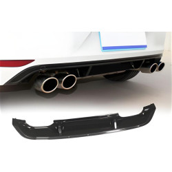 Купити Задній дифузор DPT V-5 (для R / R-Line, 2012-2017, чорний глянець) для Volkswagen Golf 7/E-Golf