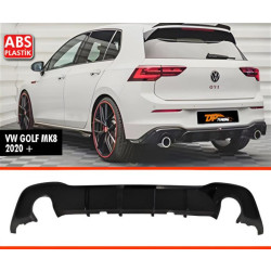 Купити Задній дифузор DPT V-1(чорний глянець) для Volkswagen Golf 8