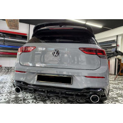 Купити Задній дифузор DPT V-2 (чорний глянець) для Volkswagen Golf 8