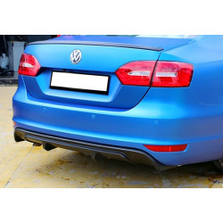 Купити Задній дифузор DPT (2011-2014, чорний глянець) для Volkswagen Jetta рр