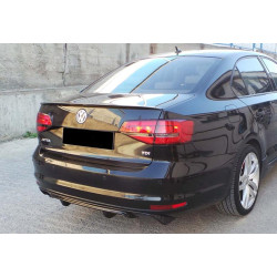 Купити Задній дифузор DPT (2014-2018, чорний глянець) для Volkswagen Jetta рр
