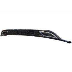 Купити Задній дифузор DPT V-3 (чорний глянець) для Volkswagen Polo 2017- рр